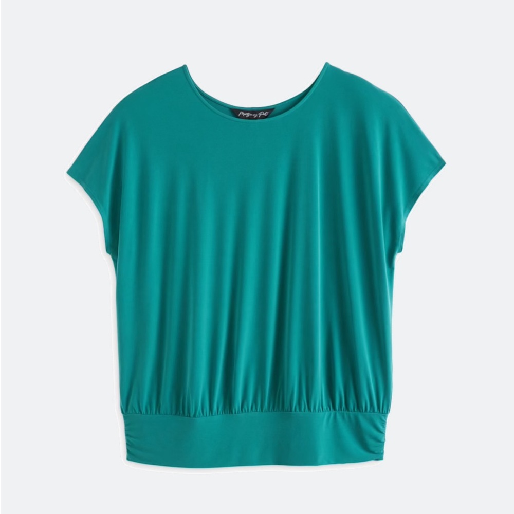 Montgomery Post Banded Hem Knit Top